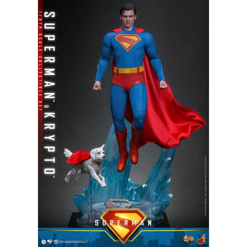 Superman (2025) figurine Movie Masterpiece 1/6 Superman & Krypto 33 cm | 4895228621696
