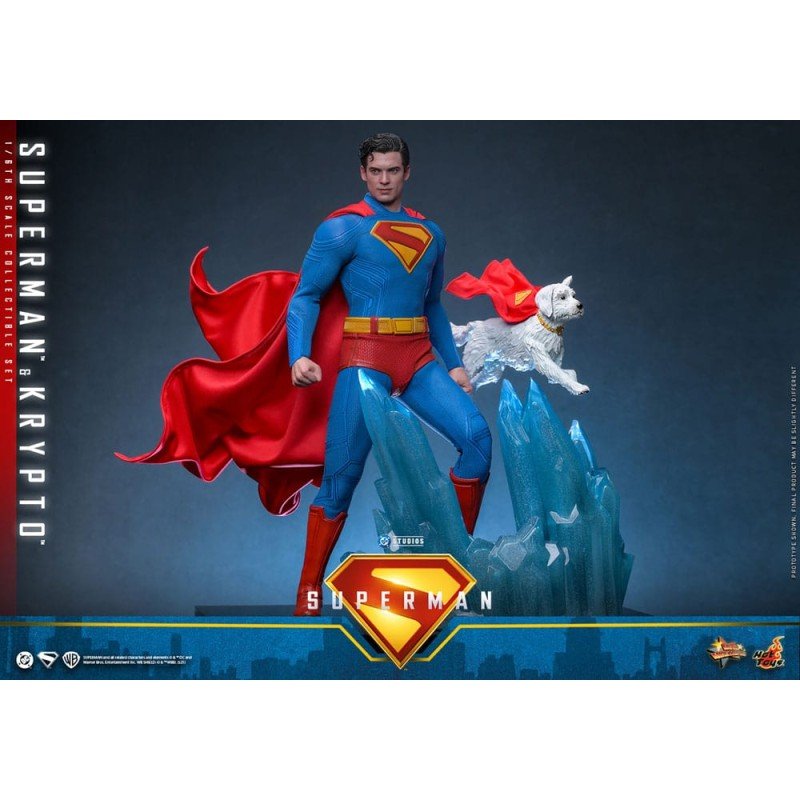 Superman (2025) figurine Movie Masterpiece 1/6 Superman & Krypto 33 cm | 4895228621696
