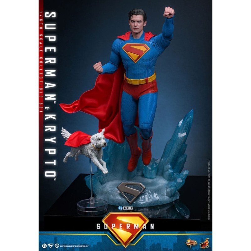 Superman (2025) figurine Movie Masterpiece 1/6 Superman & Krypto 33 cm | 4895228621696