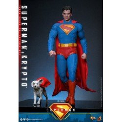 Superman (2025) Movie Masterpiece Action Figure 1/6 Superman & Krypto 33 cm | 4895228621696