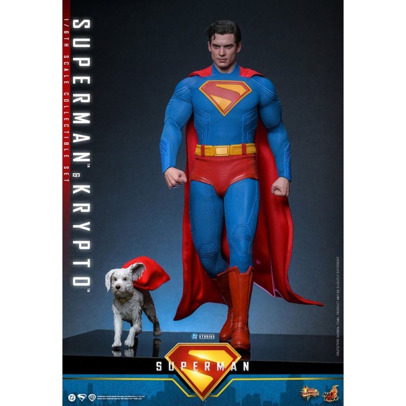 Superman (2025) figurine Movie Masterpiece 1/6 Superman & Krypto 33 cm | 4895228621696
