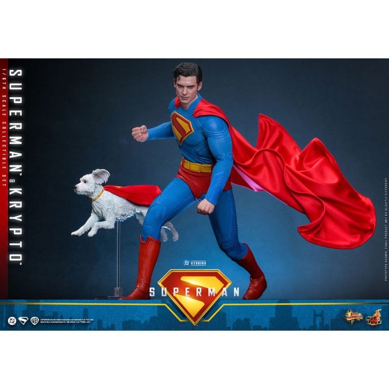 Superman (2025) figurine Movie Masterpiece 1/6 Superman & Krypto 33 cm | 4895228621696
