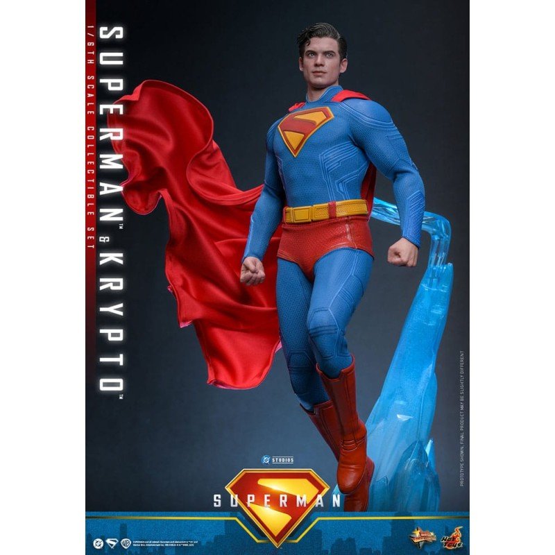 Superman (2025) figurine Movie Masterpiece 1/6 Superman & Krypto 33 cm | 4895228621696