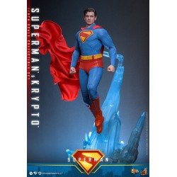 Superman (2025) figurine Movie Masterpiece 1/6 Superman & Krypto 33 cm | 4895228621696