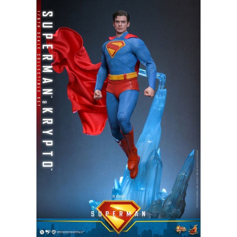 Superman (2025) figurine Movie Masterpiece 1/6 Superman & Krypto 33 cm | 4895228621696