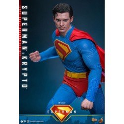 Superman (2025) figurine Movie Masterpiece 1/6 Superman & Krypto 33 cm | 4895228621696