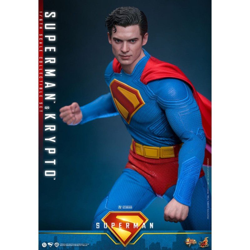 Superman (2025) figurine Movie Masterpiece 1/6 Superman & Krypto 33 cm | 4895228621696