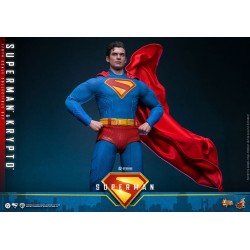 Superman (2025) figurine Movie Masterpiece 1/6 Superman & Krypto 33 cm | 4895228621696
