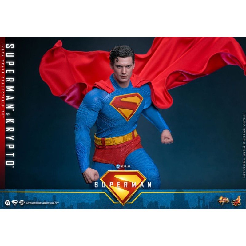 Superman (2025) figurine Movie Masterpiece 1/6 Superman & Krypto 33 cm | 4895228621696