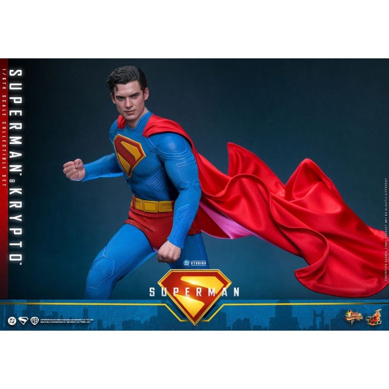Superman (2025) Movie Masterpiece Action Figure 1/6 Superman & Krypto 33 cm | 4895228621696