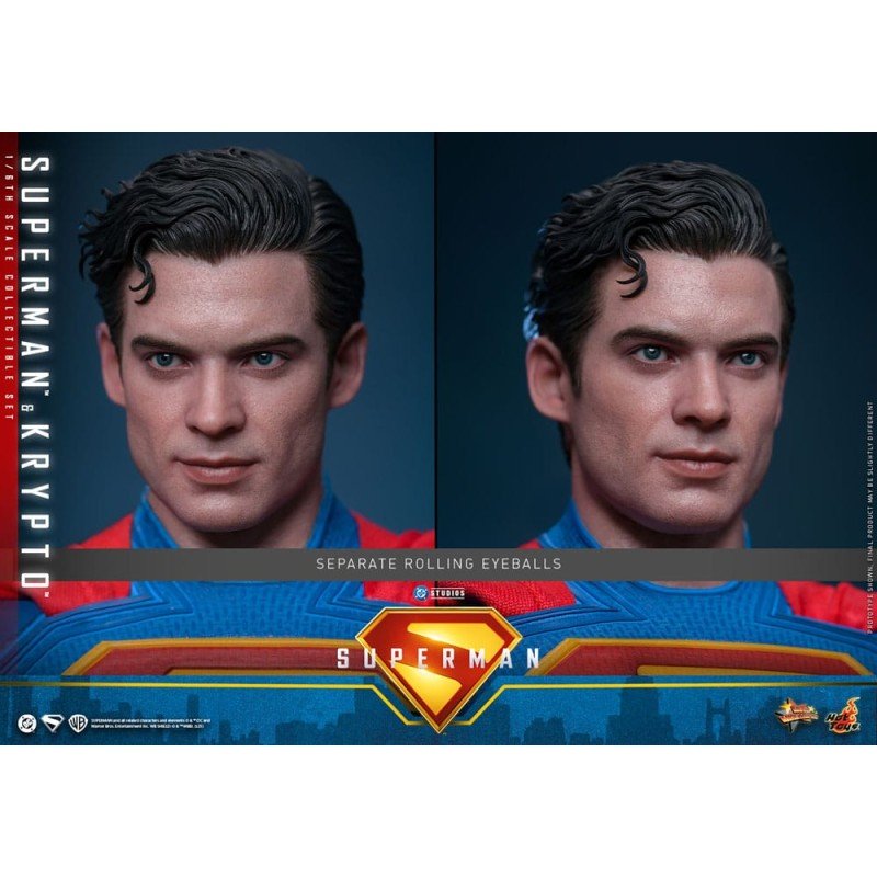 Superman (2025) figurine Movie Masterpiece 1/6 Superman & Krypto 33 cm | 4895228621696