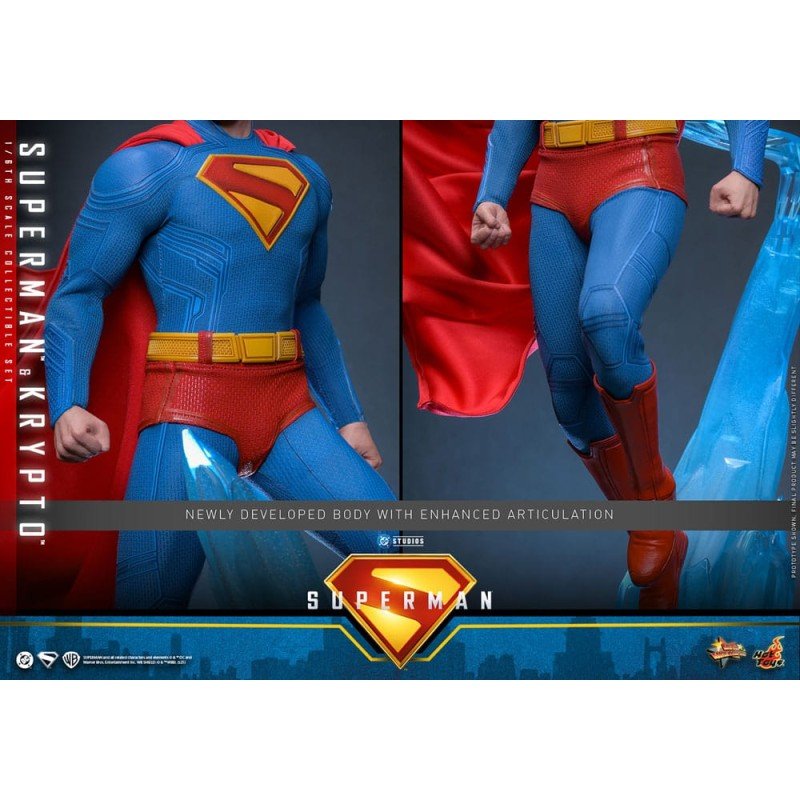 Superman (2025) figurine Movie Masterpiece 1/6 Superman & Krypto 33 cm | 4895228621696
