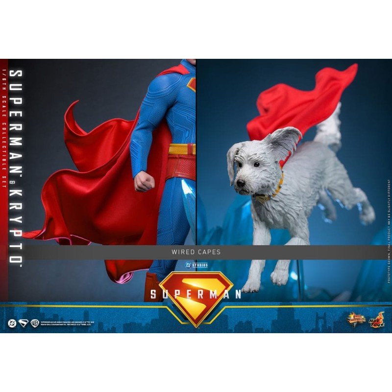 Superman (2025) figurine Movie Masterpiece 1/6 Superman & Krypto 33 cm | 4895228621696