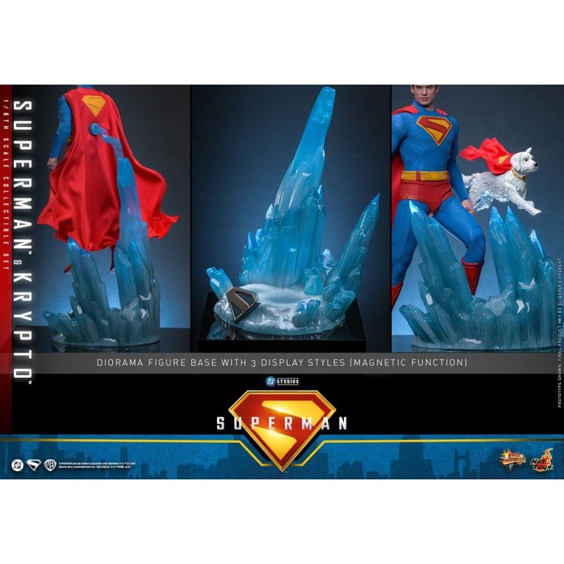 Superman (2025) figurine Movie Masterpiece 1/6 Superman & Krypto 33 cm | 4895228621696