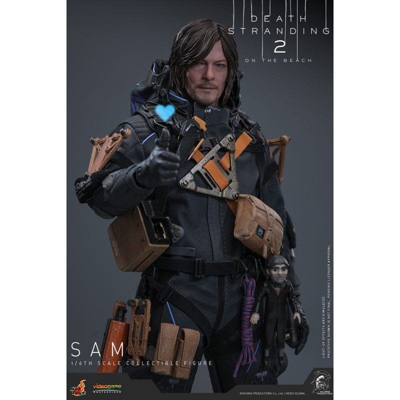 Death Stranding 2: On the Beach figurine Videogame Masterpiece 1/6 Sam 31 cm | 4895228622631