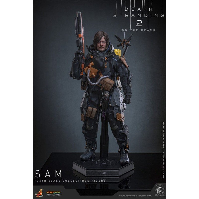 Death Stranding 2: On the Beach figurine Videogame Masterpiece 1/6 Sam 31 cm | 4895228622631