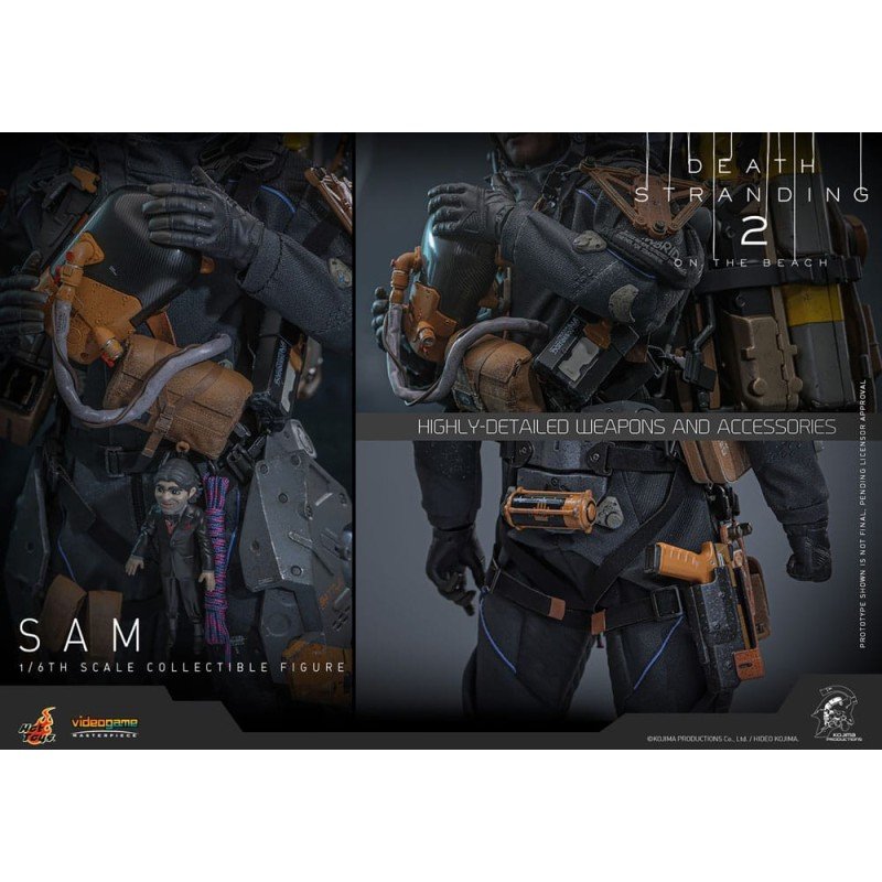 Death Stranding 2: On the Beach figurine Videogame Masterpiece 1/6 Sam 31 cm | 4895228622631