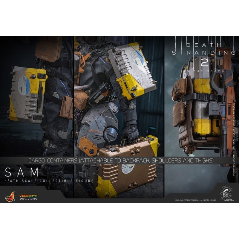 Death Stranding 2: On the Beach figurine Videogame Masterpiece 1/6 Sam 31 cm | 4895228622631