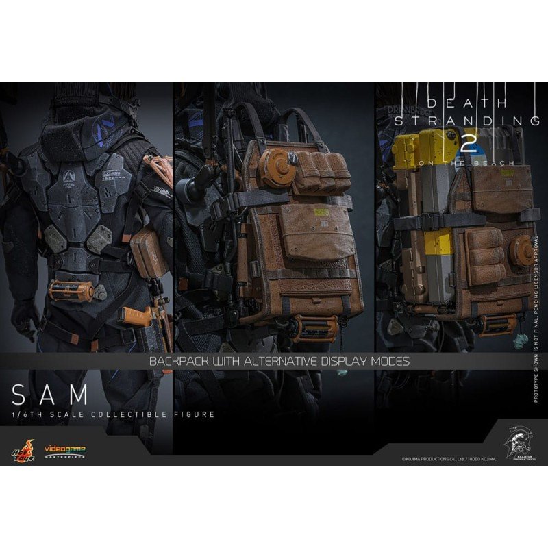 Death Stranding 2: On the Beach figurine Videogame Masterpiece 1/6 Sam 31 cm | 4895228622631