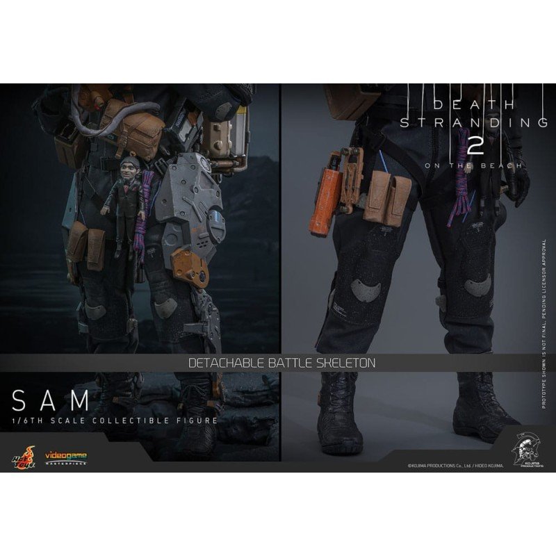 Death Stranding 2: On the Beach figurine Videogame Masterpiece 1/6 Sam 31 cm | 4895228622631