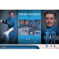 Les Quatre Fantastiques : Premiers pas figurine Movie Masterpiece 1/6 Mister Fantastic 30 cm | 4895228622457