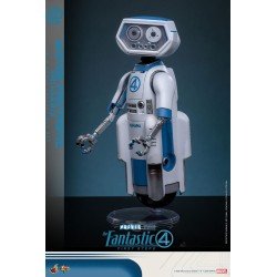 Les Quatre Fantastiques : Premiers pas pack 2 figurines Movie Masterpiece 1/6 Mister Fantastic & H.E.R.B.I.E. 30 cm | 4895228622471