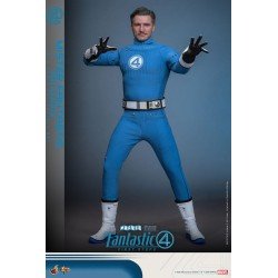 Les Quatre Fantastiques : Premiers pas pack 2 figurines Movie Masterpiece 1/6 Mister Fantastic & H.E.R.B.I.E. 30 cm | 4895228622471