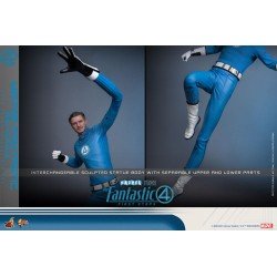 Les Quatre Fantastiques : Premiers pas pack 2 figurines Movie Masterpiece 1/6 Mister Fantastic & H.E.R.B.I.E. 30 cm | 4895228622471
