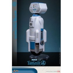 Les Quatre Fantastiques : Premiers pas pack 2 figurines Movie Masterpiece 1/6 Mister Fantastic & H.E.R.B.I.E. 30 cm | 4895228622471