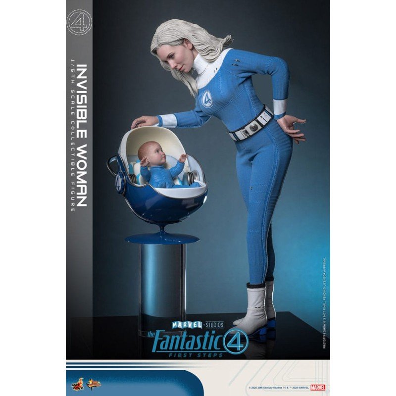 Les Quatre Fantastiques : Premiers pas figurine Movie Masterpiece 1/6 Invisible Woman 28 cm | 4895228622495