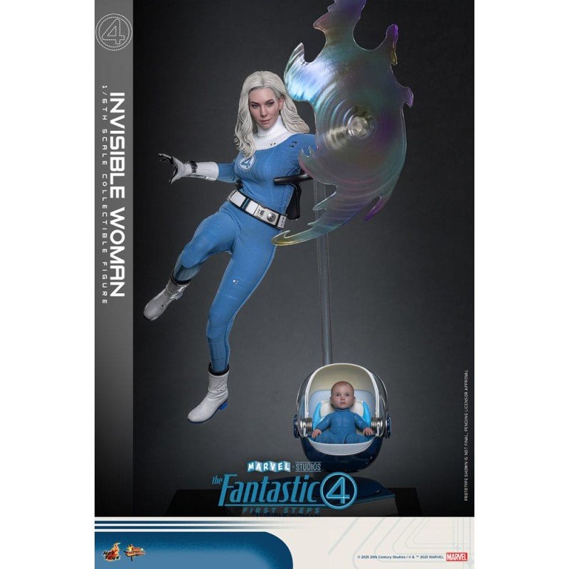 Les Quatre Fantastiques : Premiers pas figurine Movie Masterpiece 1/6 Invisible Woman 28 cm | 4895228622495