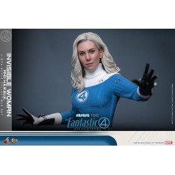 Les Quatre Fantastiques : Premiers pas pack 2 figurines Movie Masterpiece 1/6 Invisible Woman & H.E.R.B.I.E. 28 cm | 4895228622518