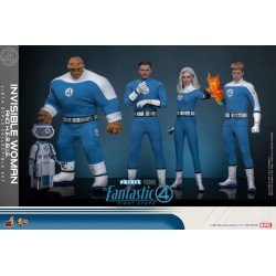 Les Quatre Fantastiques : Premiers pas pack 2 figurines Movie Masterpiece 1/6 Invisible Woman & H.E.R.B.I.E. 28 cm | 4895228622518