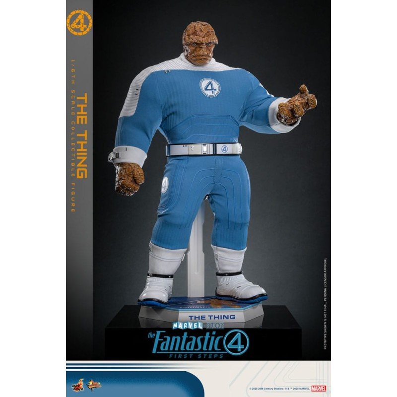 Les Quatre Fantastiques : Premiers pas figurine Movie Masterpiece 1/6 The Thing 31 cm | 4895228621702