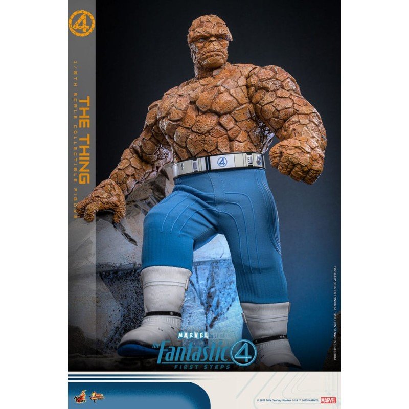 Les Quatre Fantastiques : Premiers pas figurine Movie Masterpiece 1/6 The Thing 31 cm | 4895228621702