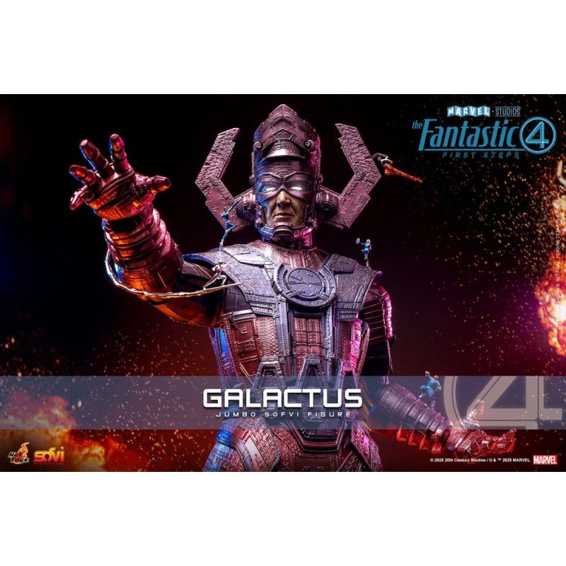 Les Quatre Fantastiques : Premiers pas figurine vinyle Jumbo Sofvi Masterpiece Galactus 70 cm | 4895228622433