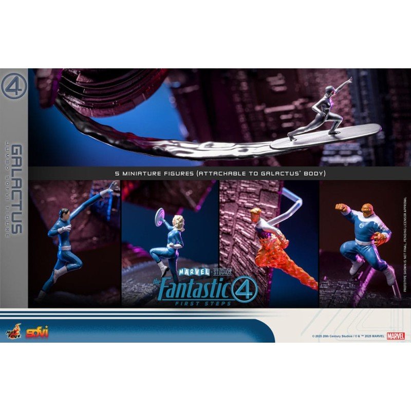 Les Quatre Fantastiques : Premiers pas figurine vinyle Jumbo Sofvi Masterpiece Galactus 70 cm | 4895228622433