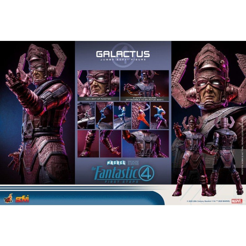 Les Quatre Fantastiques : Premiers pas figurine vinyle Jumbo Sofvi Masterpiece Galactus 70 cm | 4895228622433