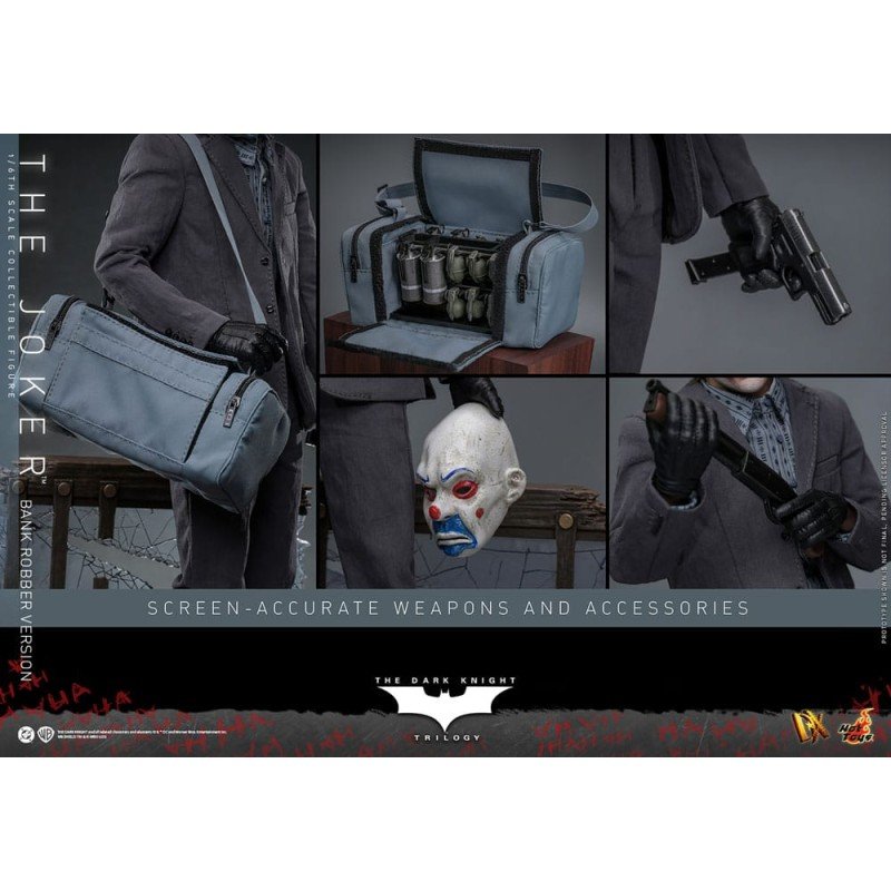 The Dark Knight figurine DX 1/6 The Joker (Bank Robber Version) 30 cm | 4895228622594