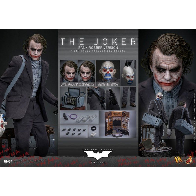 The Dark Knight figurine DX 1/6 The Joker (Bank Robber Version) 30 cm | 4895228622594