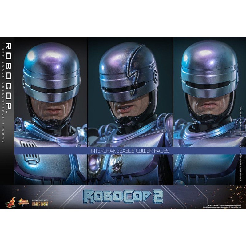 RoboCop 2 Movie Masterpiece Diecast 1/6 RoboCop 30 cm | 4895228622747