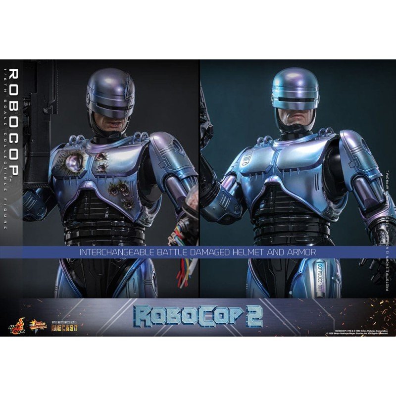RoboCop 2 Movie Masterpiece Diecast Action Figure 1/6 RoboCop 30 cm | 4895228622747