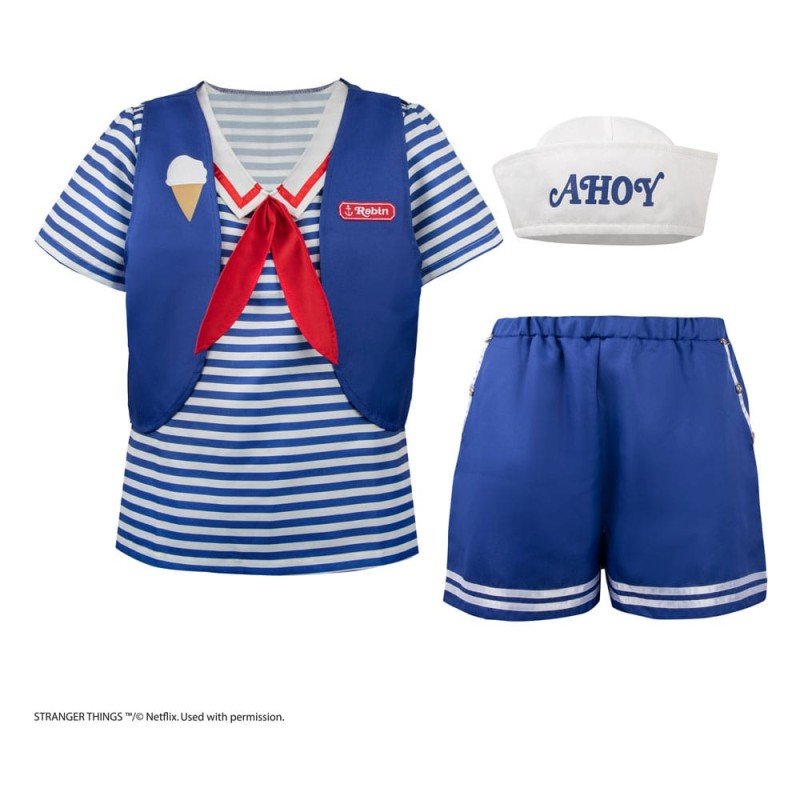 Stranger Things: Scoops Ahoy Robin Costume | 4895205617964