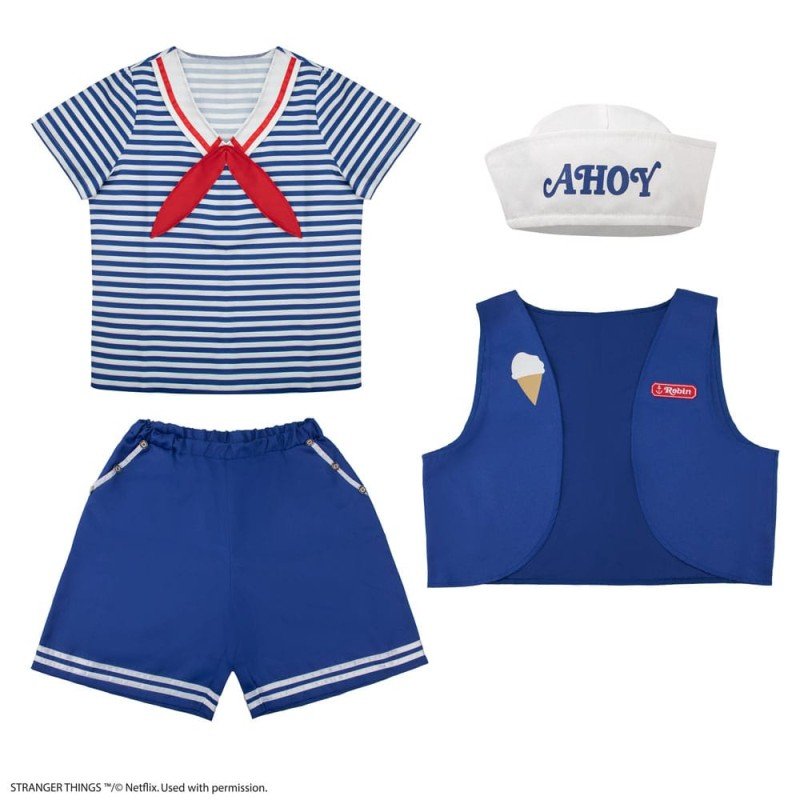 Stranger Things: Scoops Ahoy Robin Costume | 4895205617964