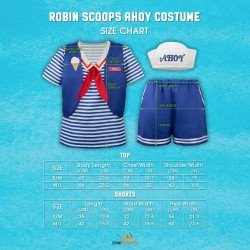 Stranger Things: Scoops Ahoy Robin Costume | 4895205617964