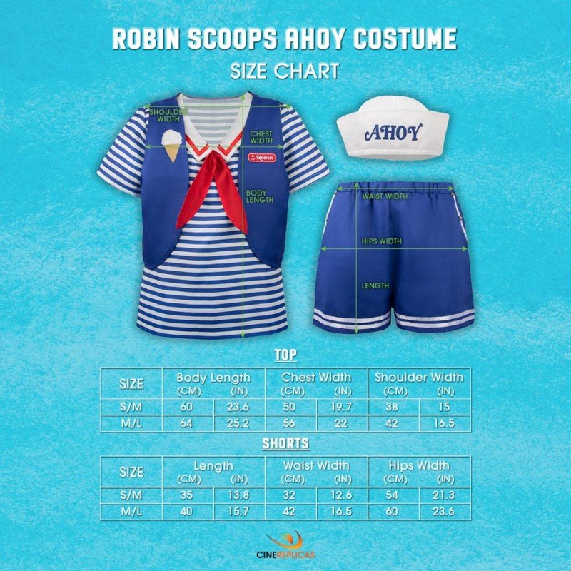 Stranger Things: Scoops Ahoy Robin Costume | 4895205617964