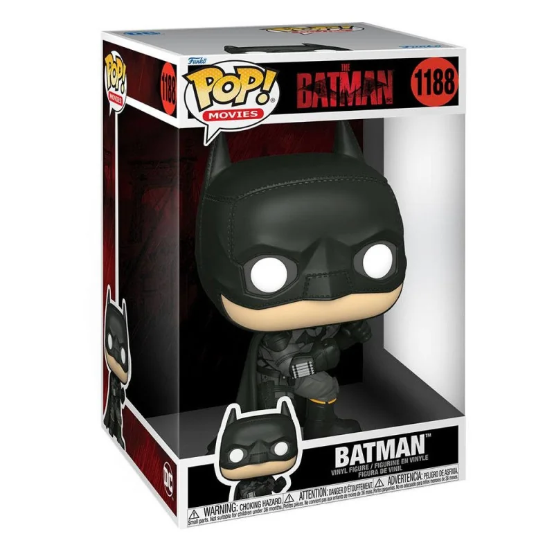 DC Comics supergrote jumbofiguur Funko POP! Heroes Vinyl Batman V2 25 cm | 889698592826