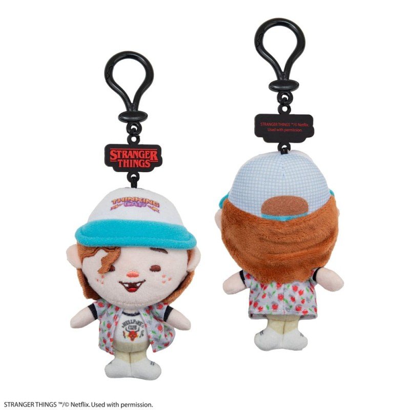 Stranger Things Porte-clés en peluche Dustin Henderson 12 cm | 4895205618244