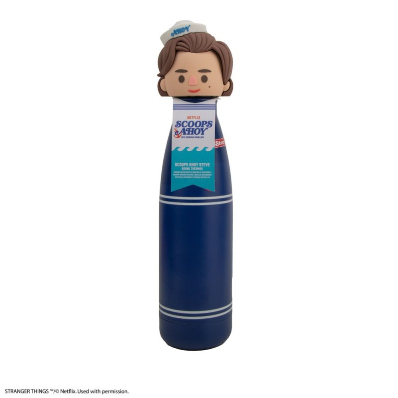 Stranger Things Bouteille d'eau Scoops Ahoy Steve 500 ml | 4895205617827