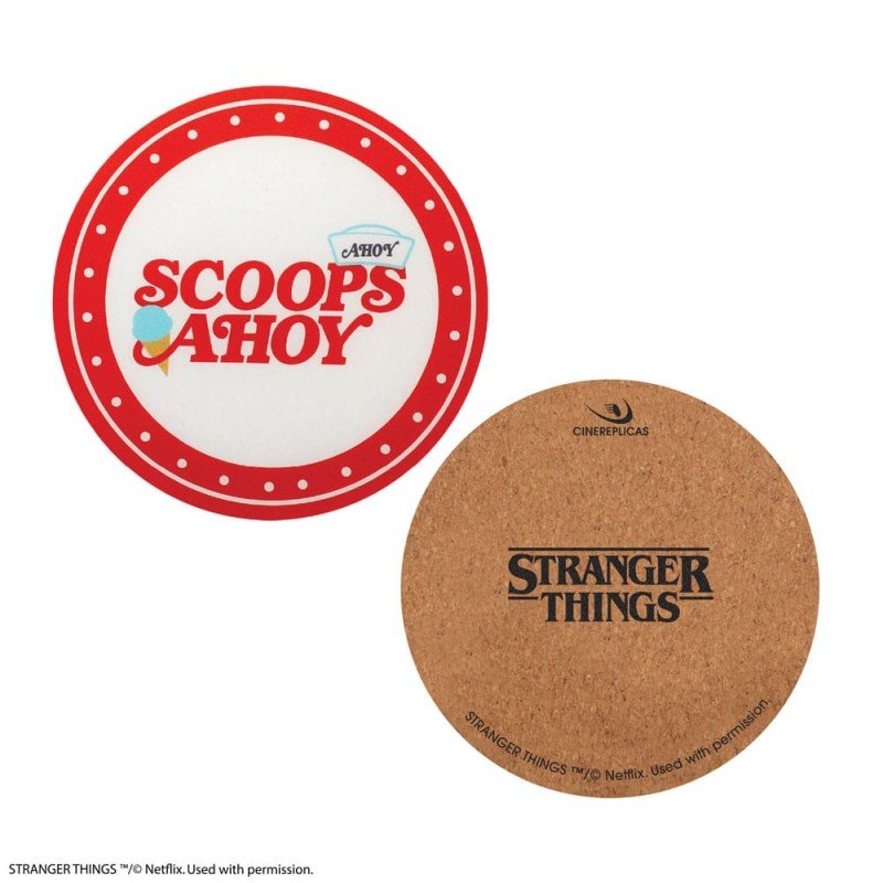 Stranger Things pack 4 sous-verres | 4895205617735